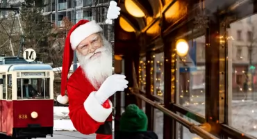 Mikołajowe tramwaje linii M w Warszawie. Rozkład jazdy i trasa przejazdu