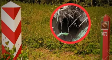 Tunel pod granicą polsko-białoruską. Straż Graniczna zatrzymała ponad 130 cudzoziemców