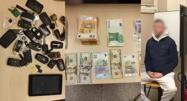 „Duch sternik” zatrzymany w Warszawie. Drogie samochody, fałszywa tożsamość i narkotyki [ZDJĘCIA]