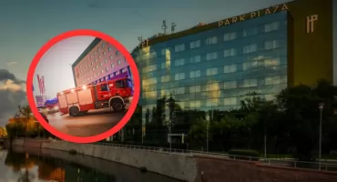 Tragiczny pożar w hotelu HP Park Plaza we Wrocławiu. Jest ofiara śmiertelna [ZDJĘCIA]