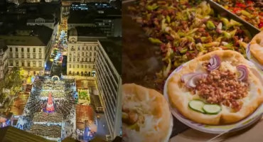 Jarmark bożonarodzeniowy w Budapeszcie przyciąga turystów z całego świata. Grzane wino i Langosz