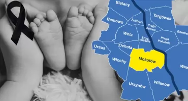 Warszawa-Mokotów: Nie żyje kilkumiesięczne dziecko. Opiekunowie zatrzymani