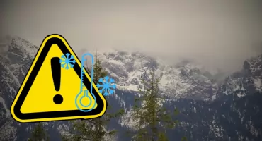 Tatry: IMGW ostrzega przed intensywnymi opadami śniegu. Może przybyć 40 cm w dobę