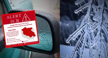 Pogoda IMGW: śnieg, deszcz i gołoledź. Fronty atmosferyczne nad Polską i spadek ciśnienia