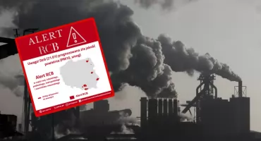 Alert RCB: Smog i wysokie stężenie PM10. Mieszkańcy kilku regionów dostali ostrzeżenie