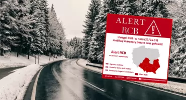 IMGW ostrzega: Marznące opady i gołoledź w 10 województwach. Wydano alert RCB