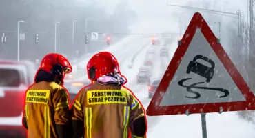 Gołoledź sparaliżowała region. Ponad 140 interwencji strażaków w Zachodniopomorskiem