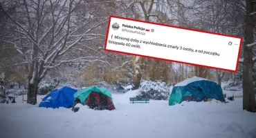 Tragiczne skutki mrozów w Polsce. Trzy kolejne ofiary wychłodzenia w ciągu doby