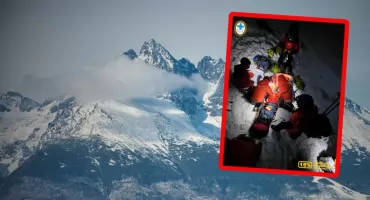 Akcja ratunkowa w Tatrach. Bez raków i czekanów, z Google Maps – jeden z turystów spadł kilkaset metrów