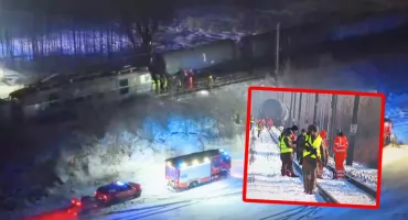 Wykolejenie pociągu towarowego Szczecin–Chełm. Dziewięć wagonów z olejem poza torami