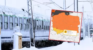 Zima paraliżuje kolej. Utrudnienia na Dolnym Śląsku, w Wielkopolsce i Lubuskiem