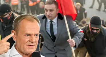 Robert Bąkiewicz z zarzutami. Prokuratura bada groźby wobec premiera