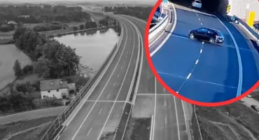 Grzywna dla kierowcy za jazdę pod prąd na S1. Prawomocny wyrok sądu w Żywcu