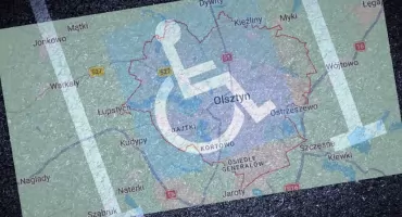 Nowe zasady parkowania w Olsztynie. Zmiany dla osób z niepełnosprawnościami od 26 marca