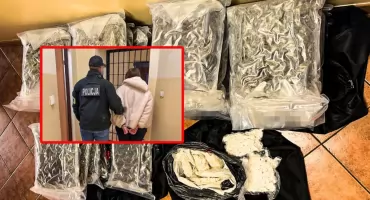 Akcja CBŚP i kryminalnych z Chojnic. Ponad 33 kg narkotyków przejęte przez policję