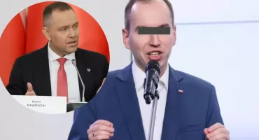 Adam A. zarzutami. Obecnie to pracownik kancelarii Nawrockiego