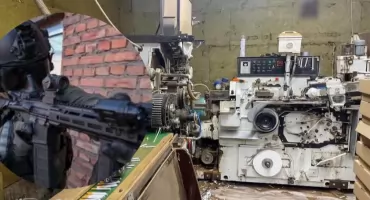 Pabianice: ogromna akcja służb. Zlikwidowano fabrykę tytoniu