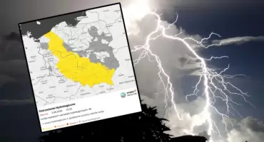 IMGW ostrzega przed burzami i podtopieniami. Alerty dla dziewięciu województw