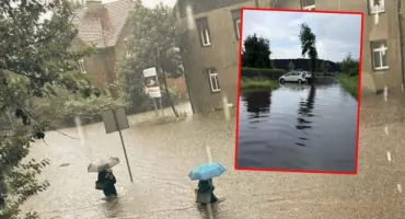 Akcja strażaków na Śląsku. Intensywne opady i burze sparaliżowały region