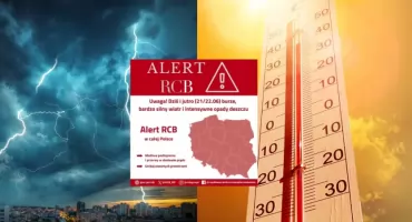 Groźne burze i upały nad Polską. IMGW ostrzega, RCB wysyła alert dla całego kraju