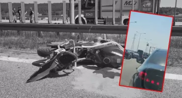 Tragiczny wypadek na S7 pod Chęcinami. Nie żyje motocyklista