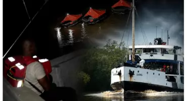 Przewrócił się prom z ponad stu pasażerami na pokładzie. Trwa akcja ratunkowa u wybrzeży Gujany
